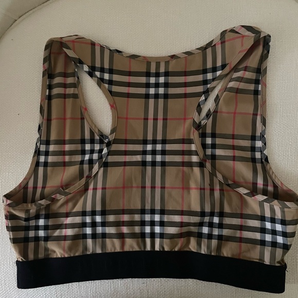 BURBERRY ATHLEISURE CROP TOP - Picture 2 of 3
